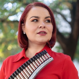 Musician other Haarlem  (NL) Pan flute artist Mariana Preda