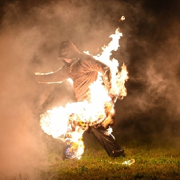 Stunt show Hoofddorp  (NL) Fiery fire show!