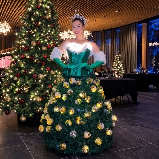 Christmas Tree Lady