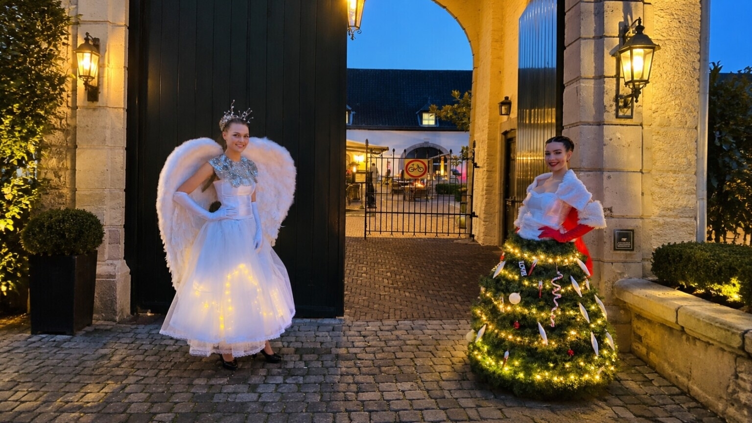 Christmas Tree Lady