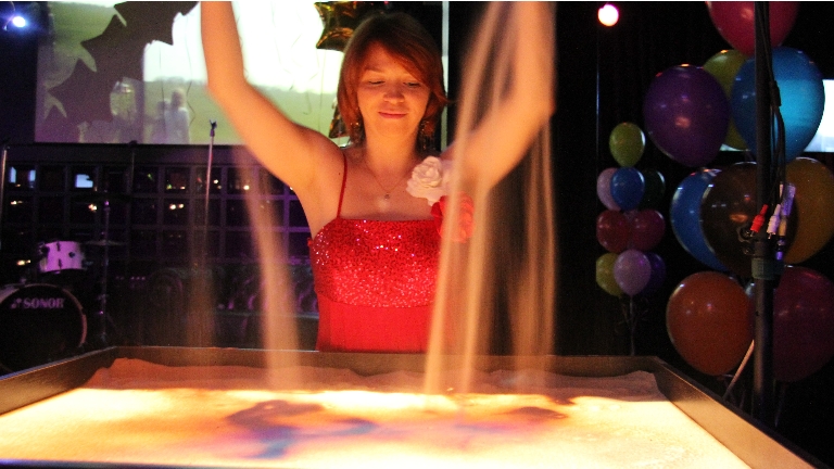 Sand artist