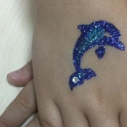 Glittertattoo