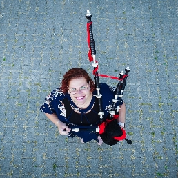 Bagpiper Annemieke