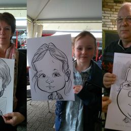 Speed artist / Caricaturist Thijs