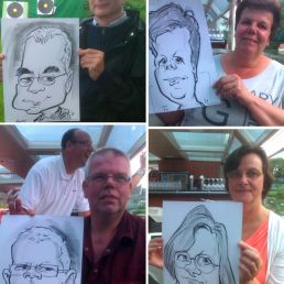 Speed artist / Caricaturist Thijs