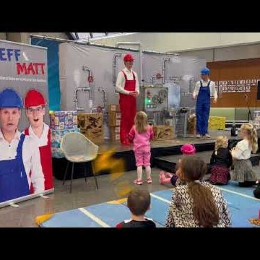 Kindervoorstelling (Jeff & Matt)