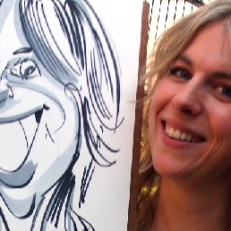 Speed sketch artist / caricaturist Ronald