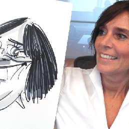 Speed sketch artist / caricaturist Ronald