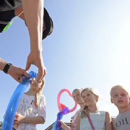 Balloon artist Lange Jan