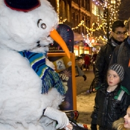 Character/Mascott Amstelveen  (NL) Snowman solo or duo