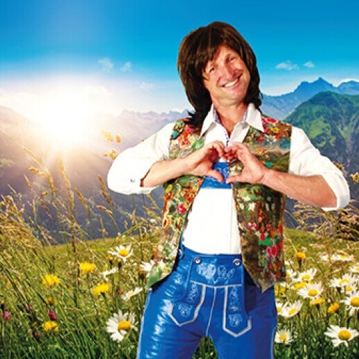 Singer (male) Geleen  (NL) Richtig Rex German Apres ski Schlagers