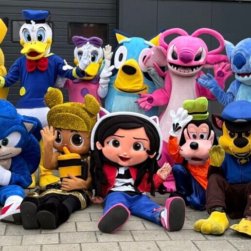 Karakter/Verkleed Diemen  (NL) Mascotte / Looppop inhuren voor events