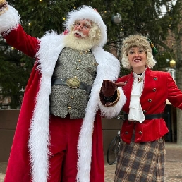 Animatie Culemborg  (NL) Santa en Mrs. Claus