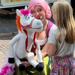 Animatie Culemborg  (NL) Luna de zingende Unicorn