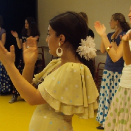 Flamenco workshop met Laura