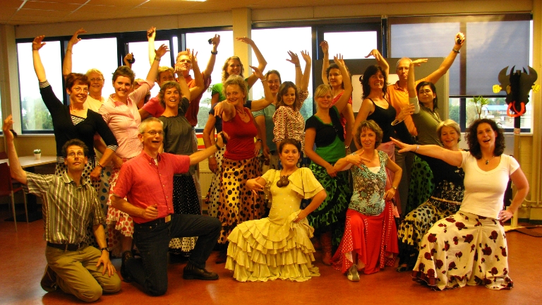 Flamenco workshop met Laura