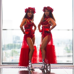 Burlesque Danseres, Moulin Rouge.