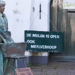 Levend Standbeeld de wasvrouw