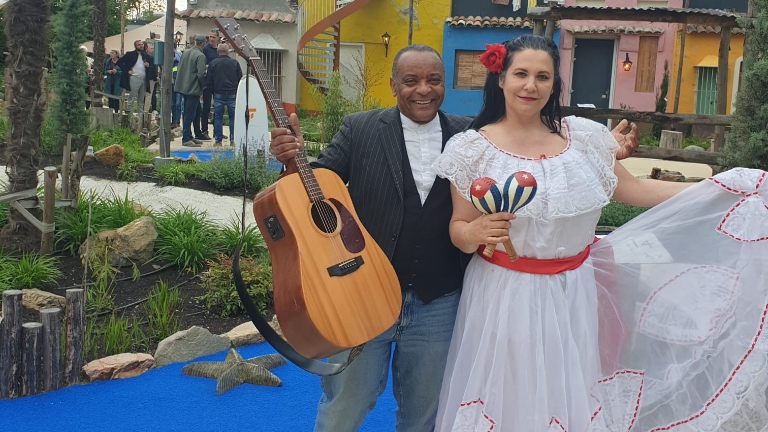 Cuban music duo