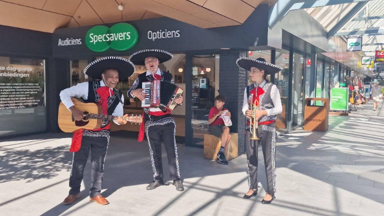 Mexicaanse muziek trio