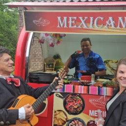 Nachos and Burritos Mexican food truck