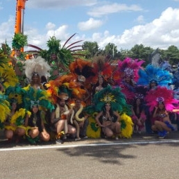 Parade samba dancers