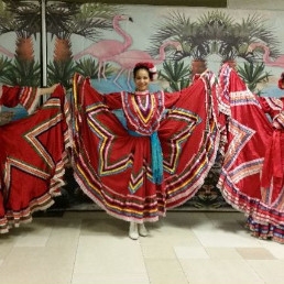 Mariachi dansers en danseressen