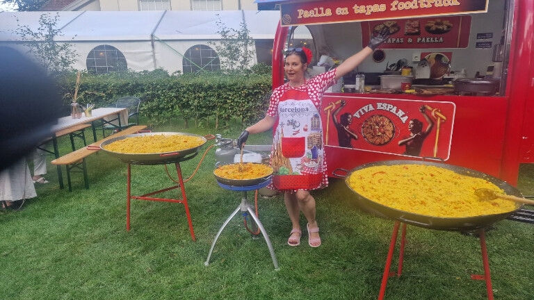 Paella foodtruck Viva Espana