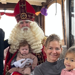 Professioneel bezoek van Sinterklaas