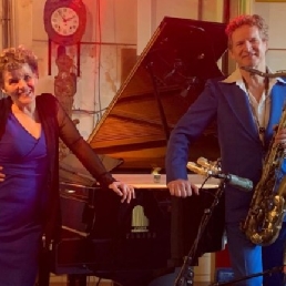 Jazz, piano & sax (Margreet & Ad)