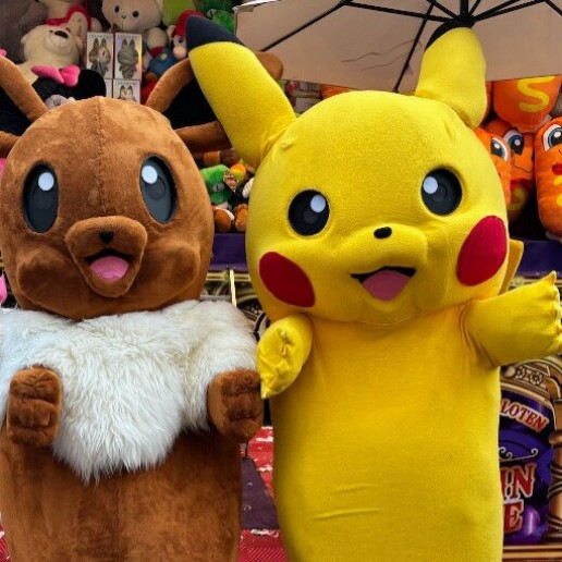 Character/Mascott Zoetermeer  (NL) Pokémon pals Pika and Eevie
