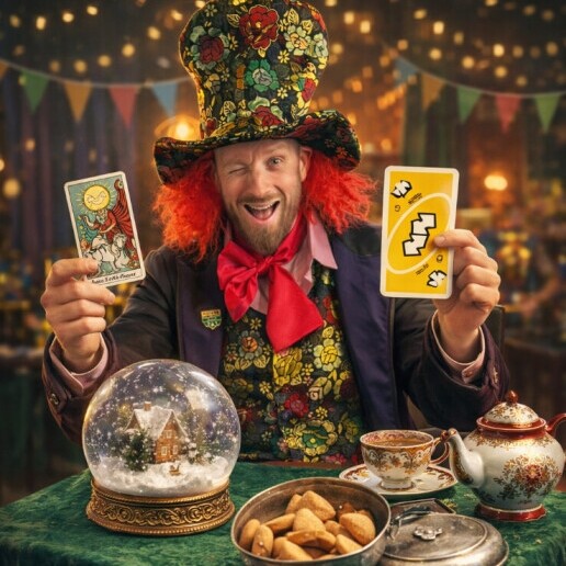 Fortune teller Zoetermeer  (NL) The Funny Fortune Teller