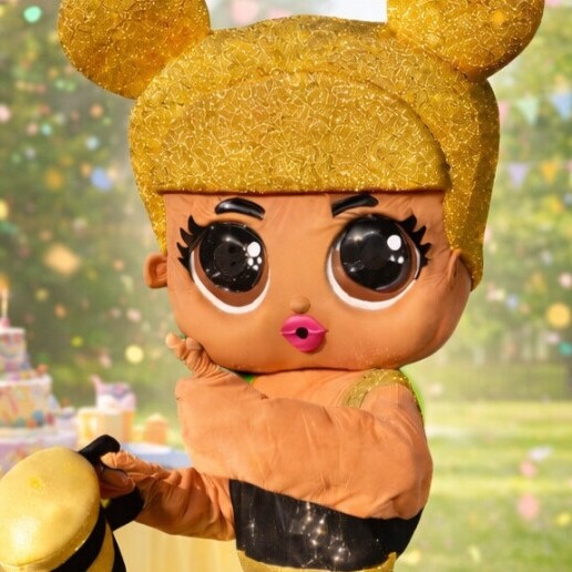 Animatie Zoetermeer  (NL) Golden Glam Bee Princess