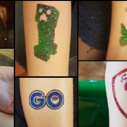 Sparkling Glittertattoos