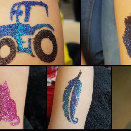 Sparkling Glittertattoos