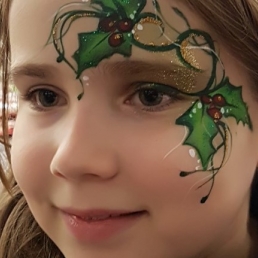 Make-up artist Oegstgeest  (NL) Face painting at your Christmas party etc