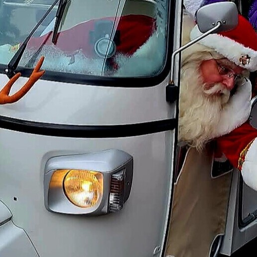 Animatie Ridderkerk  (NL) Santa's parade Ride