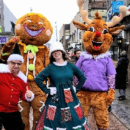 Santa's tuktuk kerst parade