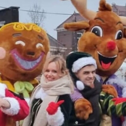 Santa's tuktuk kerst parade