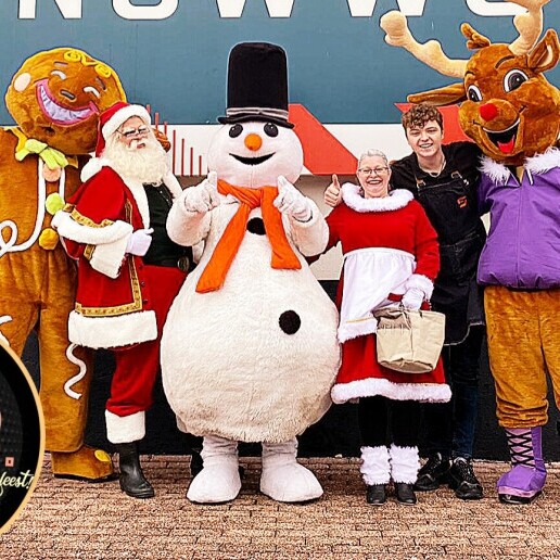 Animatie Ridderkerk  (NL) Santa's tuktuk kerst parade