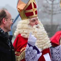 De echte Sinterklaas met 2 Pieten