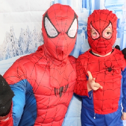 Met Prinses en/of Spiderman op de foto