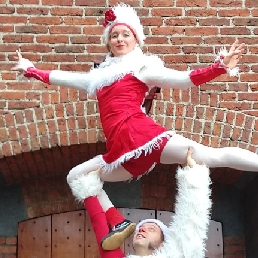 Christmas acrobatics