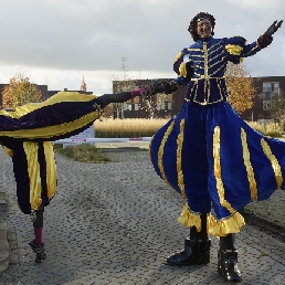 Pieten op stelten: Dikke & Dunne Piet