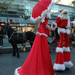 Christmas stilts