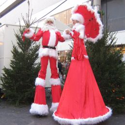 Christmas stilts