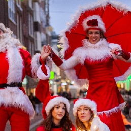 Christmas stilts