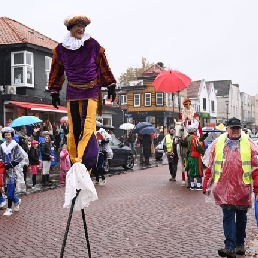 Kunstige pieten op stelten