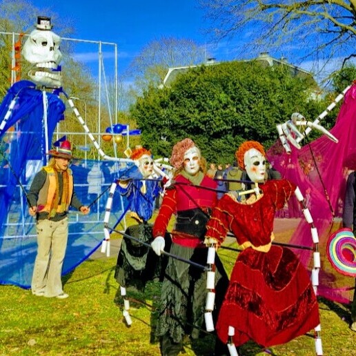 Karakter/Verkleed Winterswijk  (NL) Halloween Bruiloft van de Doden