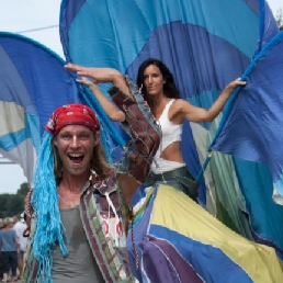 Event show Winterswijk  (NL) Stiltwalkers: Water